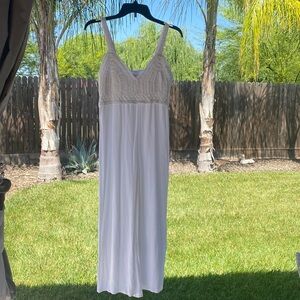 Japna jumpsuit white crochet, boho size S